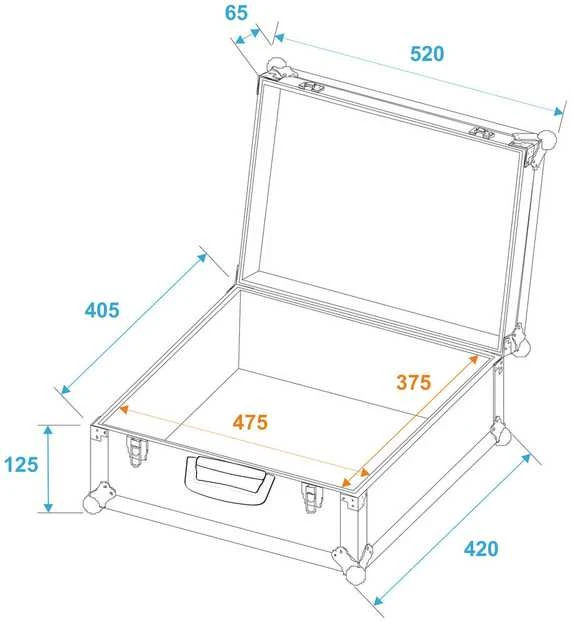 Universalus dėklas Roadinger 52x42x18cm