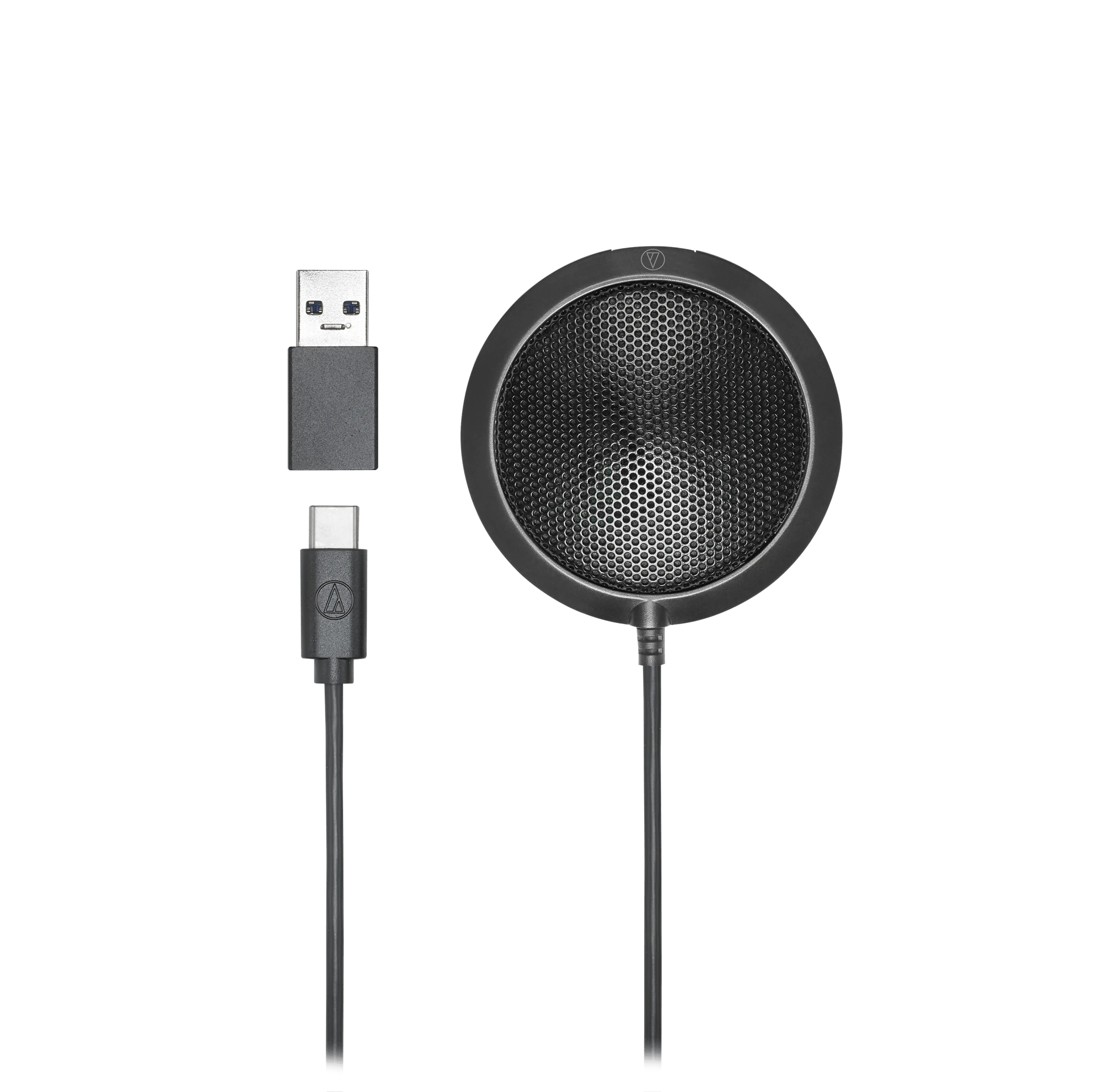 Audio Technica kondensatorinis mikrofonas ATR4697-USB, Juodas
