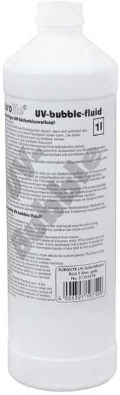 UV burbulų skystis EUROLITE Bubble Fluid 1L geltonas