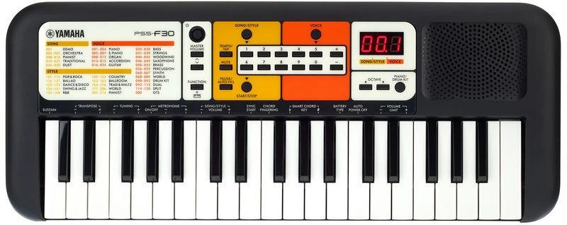 Klaviatūra Vaikiškas sintezatorius Yamaha PSS-F30