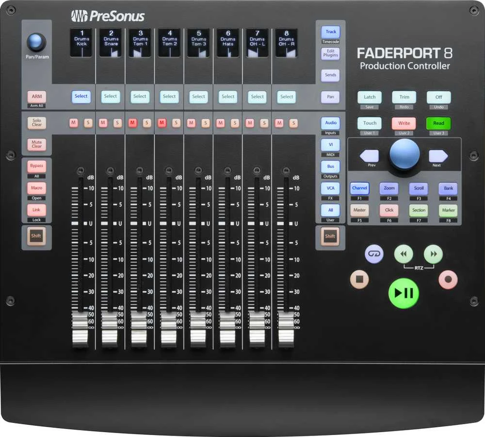 Valdiklis Presonus FaderPort 8