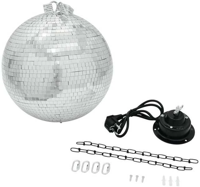 Veidrodinio disko rutulio komplektas Eurolite 30 cm 5W 20000562