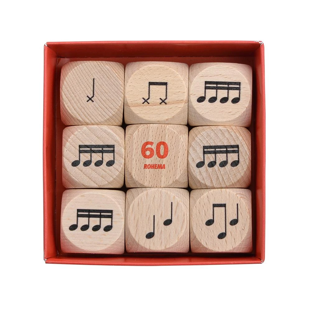 Žaidimas mokintis ritmiką Rohema Groove Cubes Box