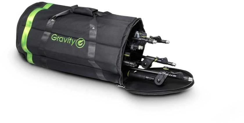 Žemas mikrofoninių stovų transportavimo krepšys Gravity BGMS6SB, juodas