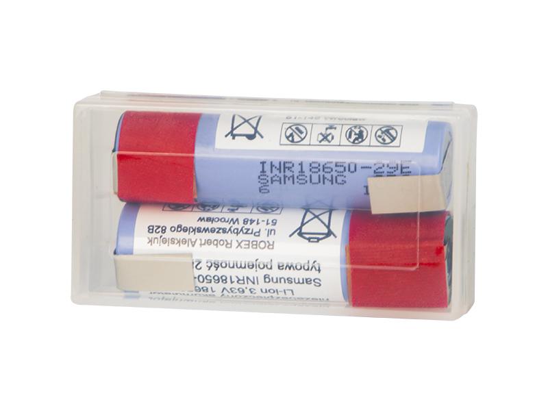 Blow Baterija 18650 li-ion 2750 plokštės 2sz