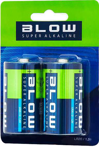 Bateria BLOW SUPER ALKALINE R20/D 2vnt..