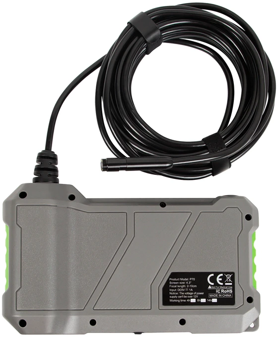 Blow Endoskopo vieno objektyvo kamera 8 mm 5 m LCD 4.3 E-500