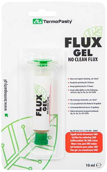 Ag Termopasty GEL FLUX Fliusas preciziniam litavimui 10ml