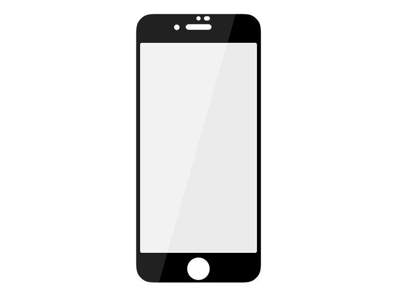MyScreen Riposo Apsauginis stiklas „Diamond“ įvairiems iPhone ir Samsung Galaxy telefonų modeliams, juodas IPHONE 7/8/SE(2020)