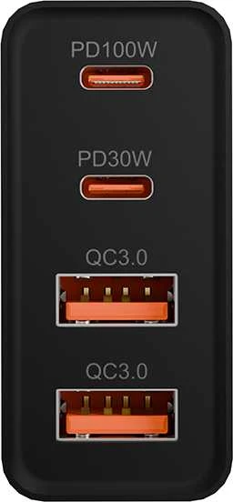 Blow Maitinimo įkroviklis USBx2 lizdas + USB-Cx2 QC+PD 100W