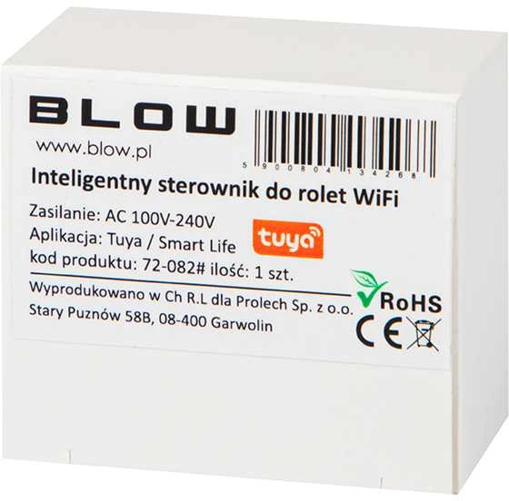 Blow Išmanusis WiFi roletų valdiklis TUYA