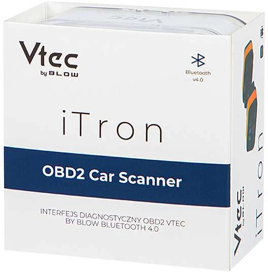 OBD2 Vtec iTRON su BLOW BLUETOOTH 4.0 diagnostikos sąsaja