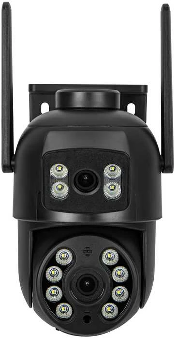 BLOW WiFi dviejų objektyvų 6MP kamera I-305 ICSEE juoda