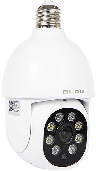 BLOW WiFi Tuya 4MP lemputės formos kamera T-834 besisukanti PTZ`