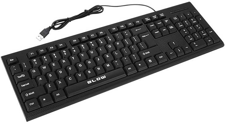 Klaviatūra BLOW KP-106 USB juoda