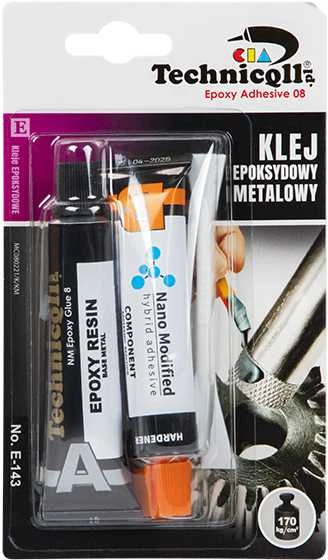 3384# Metalo epoksidiniai klijai 2 x 20 ml Technicqll