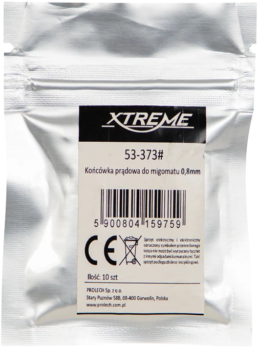 Końcówka prądowa do migomatu 0,8mm 10vnt
