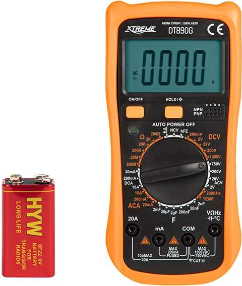 Multimetras DT890G XTREME