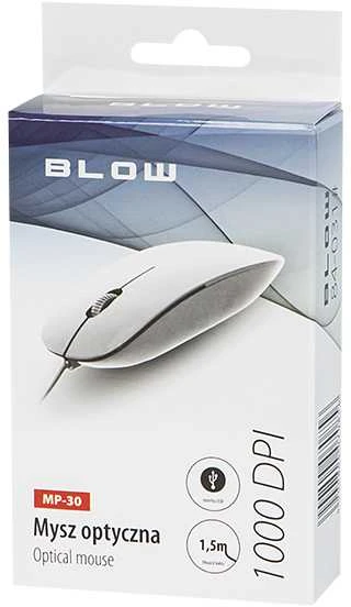 Pelė Blow MP-30, 1.5 m, USB, 1000 DPI