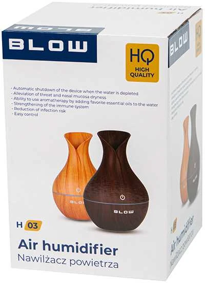 BLOW H-03 oro drėkintuvas tamsios medienos