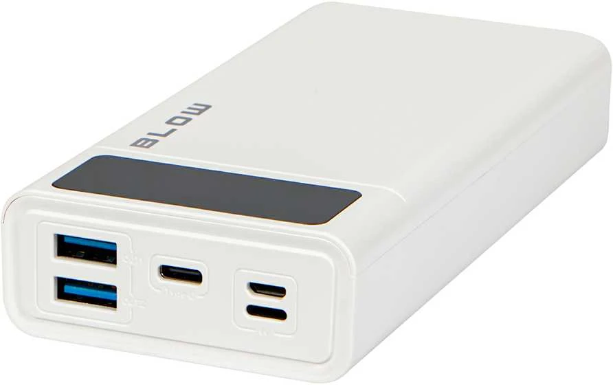 81-148# Blow Išorinė baterija 20000mAh QC+PD PB20E balta