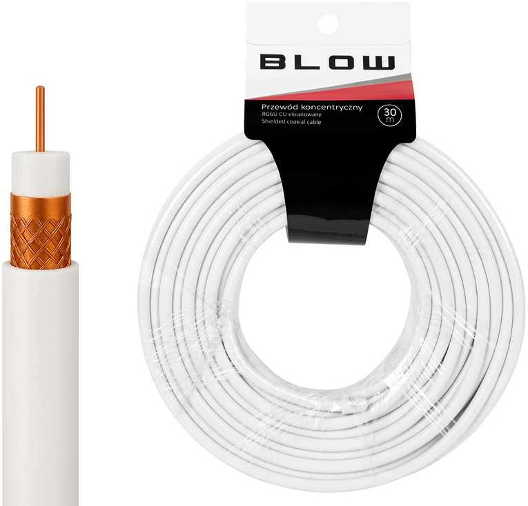 Blow Koaksialinis kabelis RG6U CU 1.02 32x ekranuotas