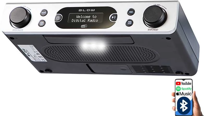 FM/DAB+ BLOW RK2 virtuvės radijas