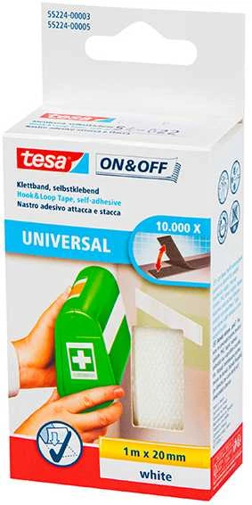 Blow Velcro juosta, balta 1m x 20mm TESA