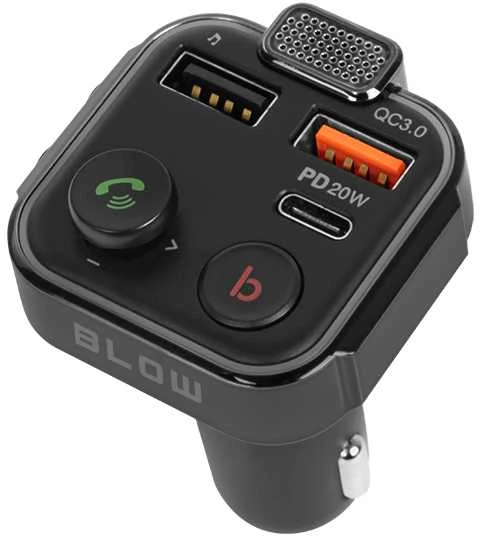 FM siųstuvas BLOW Bluetooth5.1+QC3.0