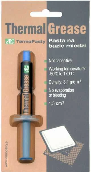 Ag Termopasty Termopasta su variu 1.5ml 3.1W/mK