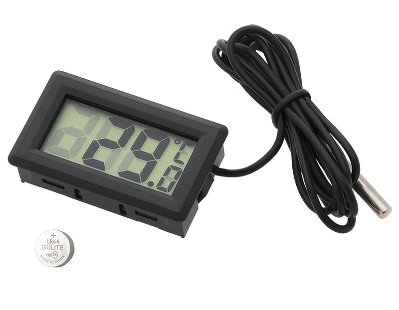 Blow 50-310# LCD ekrano termometras, juodas TH001
