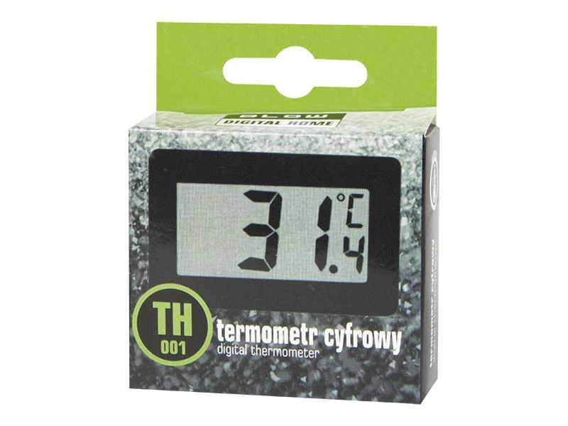 Blow 50-310# LCD ekrano termometras, juodas TH001