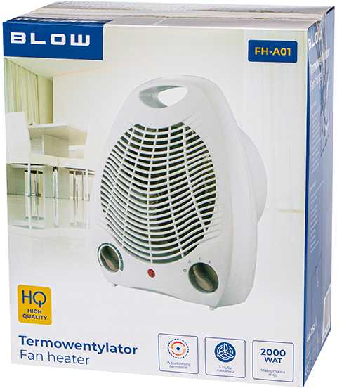 BLOW 2000W FH-A01 ventiliatoriaus šildytuvas