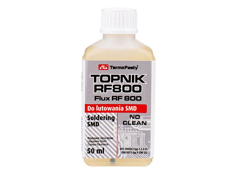 Ag Termopasty Litavimo fliusas RF800 SMD elementams 50ml