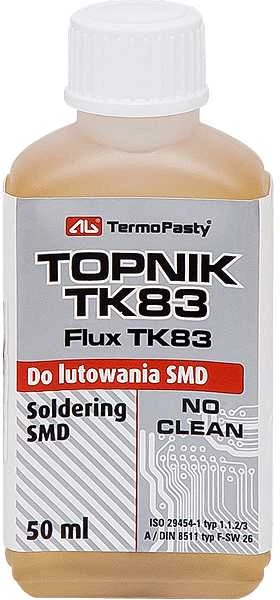 9178# TermoPasty Flux TK83 su šepetėliu SMD litavimui - 50ml