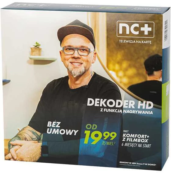 Canal+ Oem NC+ išankstinio mokėjimo TV paslauga su Comfort+ paketu iš Filmbox 6 mėn, BG5