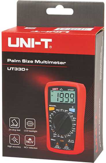UT33D+ UNI-T matuoklis