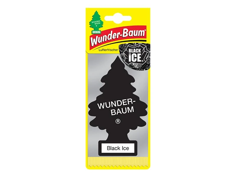 Odświeżacz WUNDER-BAUM TREE oro gaiviklis "Juodas ICE"