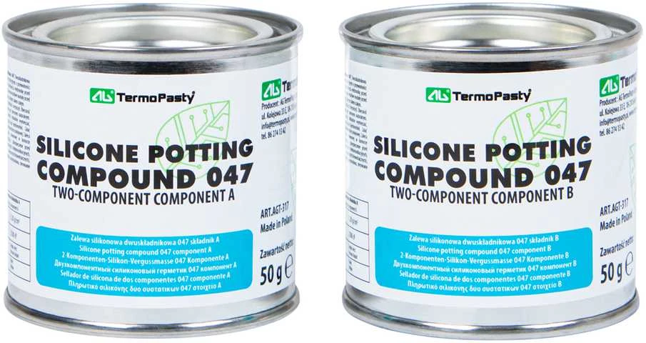 Ag Termopasty TermoPasty Dvikomponentis silikoninis užpildas 047 100g