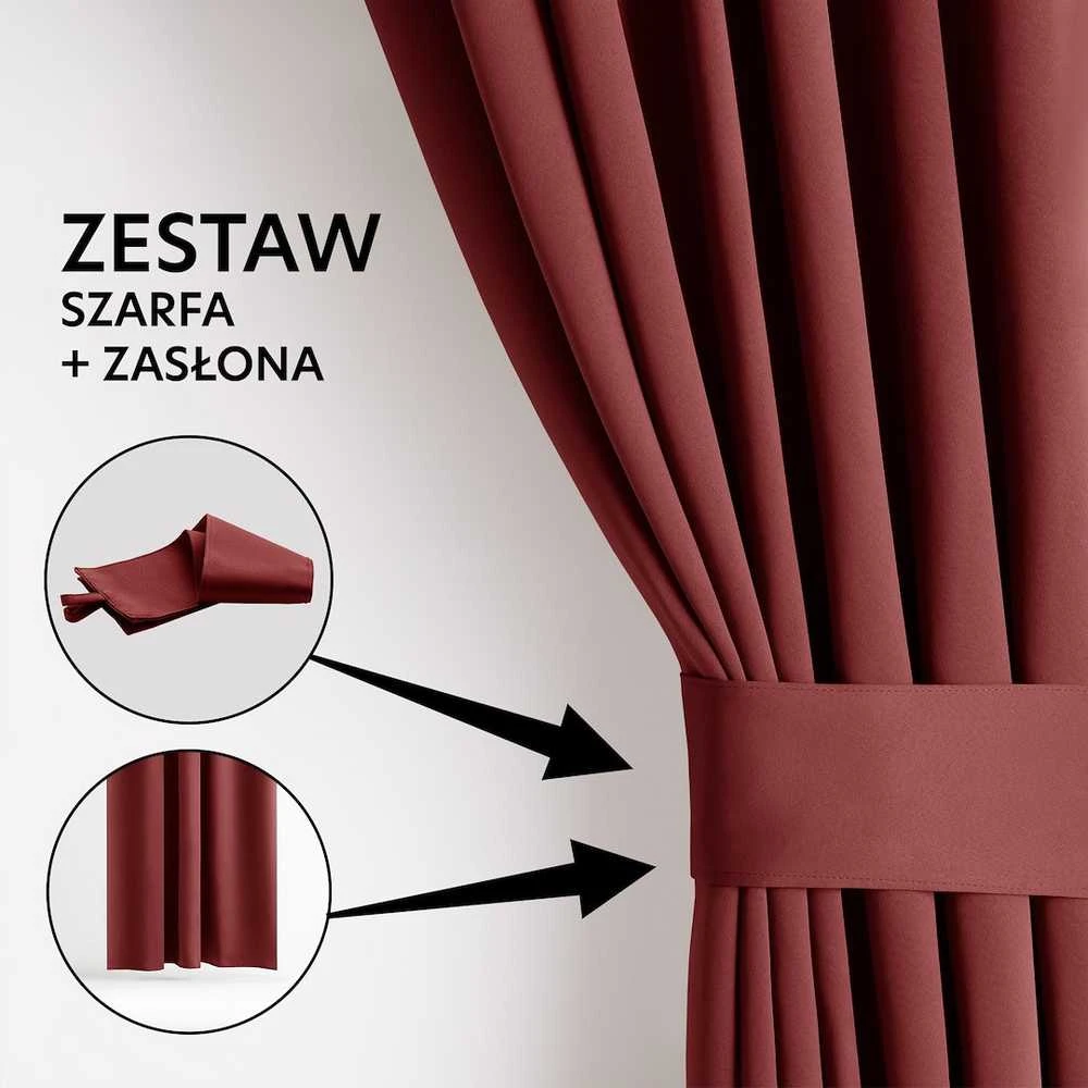 Užuolaida su žiedais šviesai nepraleidžianti rožinės spalvos