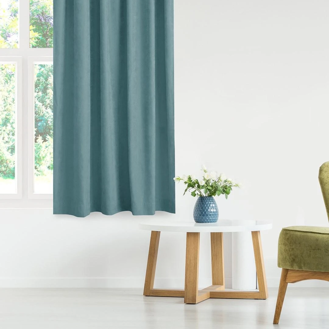 Homede Užuolaidos 280×300 iš šenilės AZURE