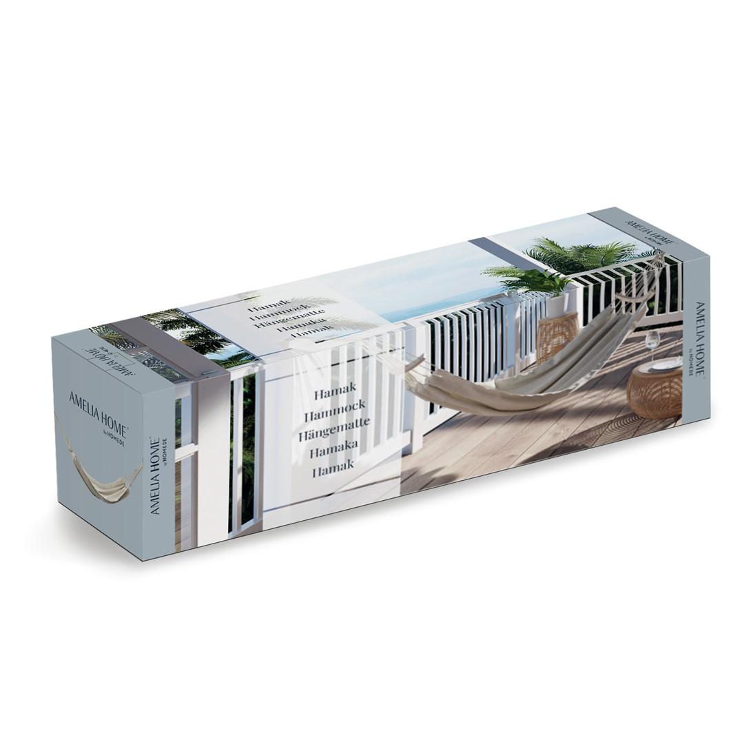 AmeliaHome Mėlynas hamakas 240x80 cm