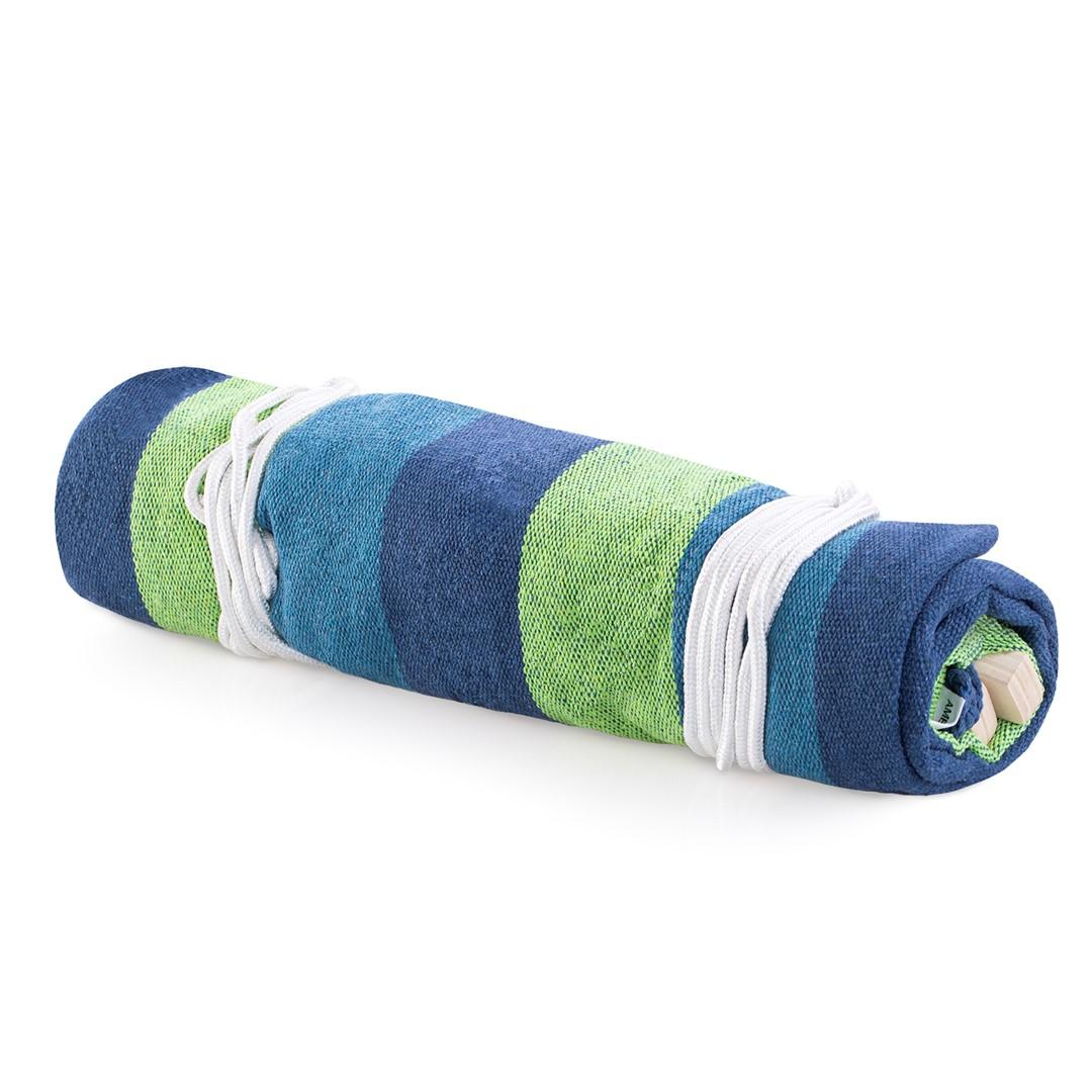 AmeliaHome Mėlynas hamakas 240x80 cm