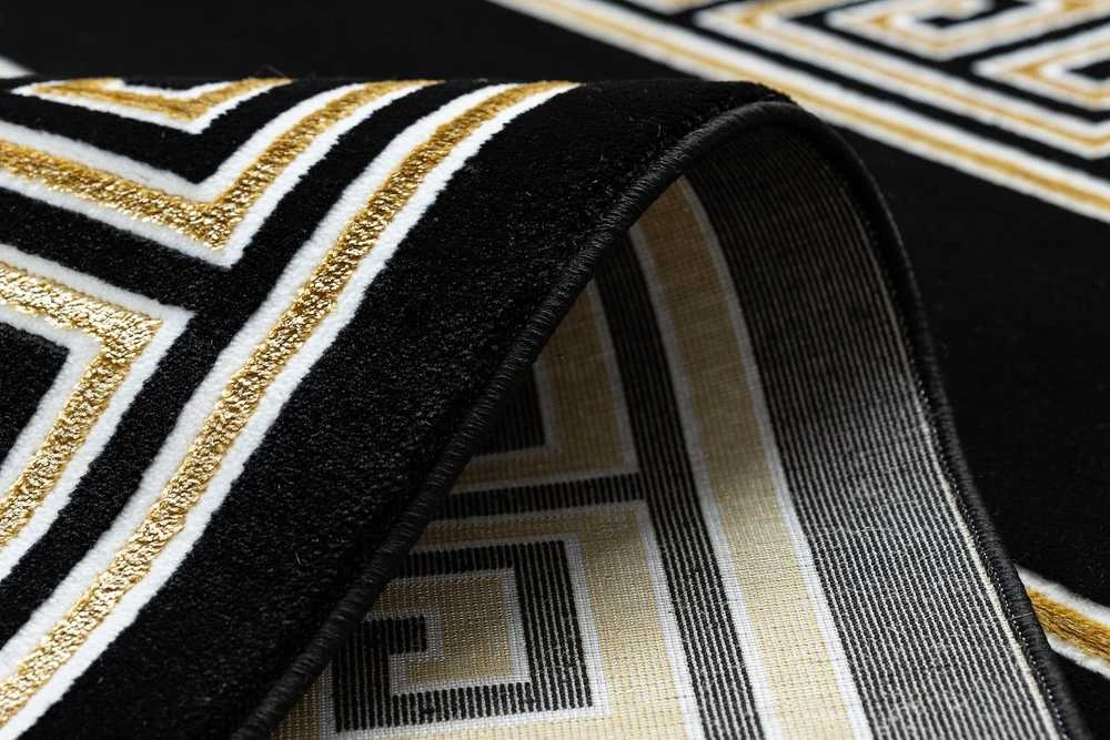 Chodnik MOSSE GREEK 2 spalva juoda 70x250 Hakano