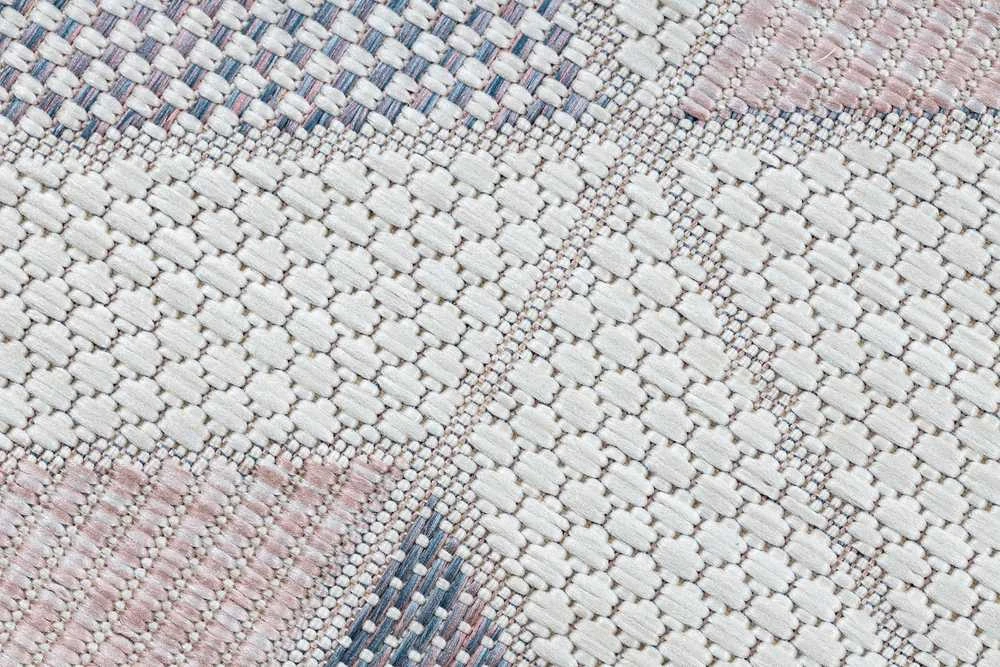 Carpet Kilimas VINEA GEOMETRIC2 spalvos kreminis 70x300 Hakano