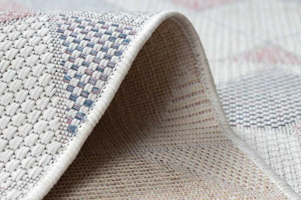 Carpet Kilimas VINEA GEOMETRIC2 spalvos kreminis 60x300 Hakano