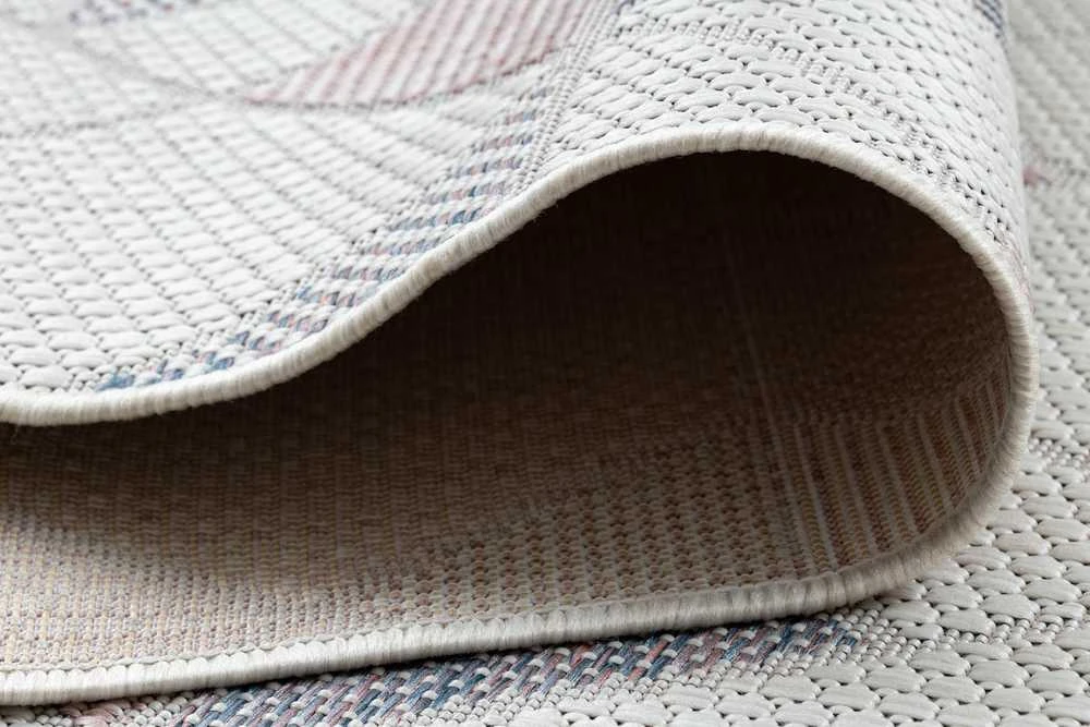 Carpet Kilimas VINEA GEOMETRIC2 spalvos kreminis 70x250 Hakano