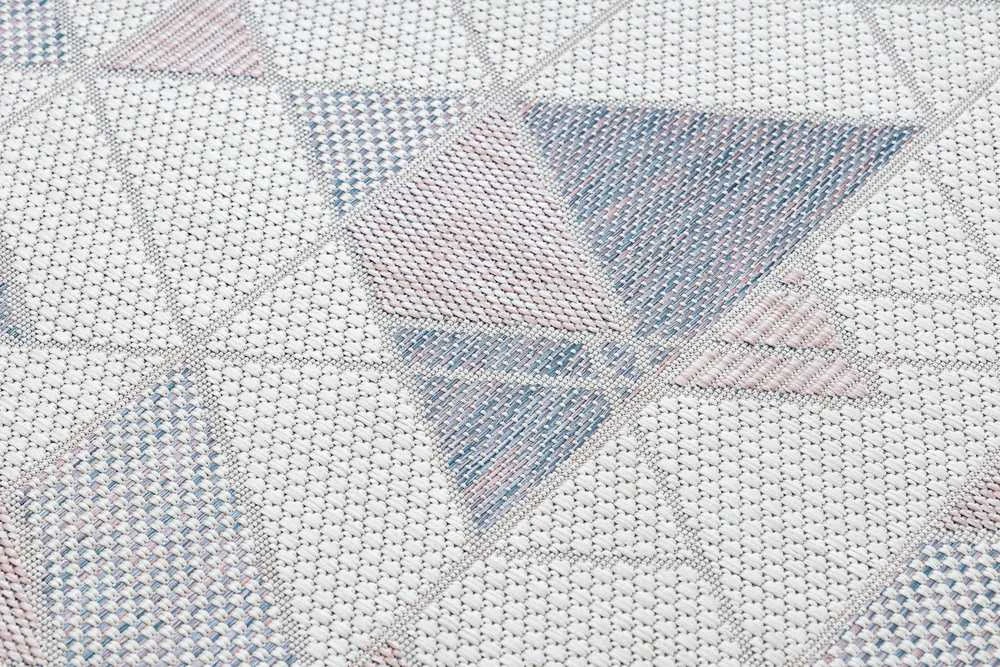 Carpet Kilimas VINEA GEOMETRIC2 spalvos kreminis 80x250 Hakano