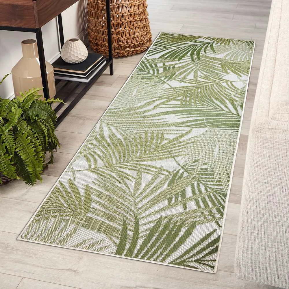 Carpet Kilimas VINEA PALMS spalvos kreminis 80x250 Hakano