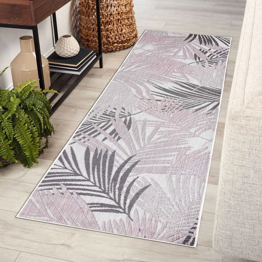 Carpet Kilimas VINEA PALMS spalvos kreminis 80x300 Hakano